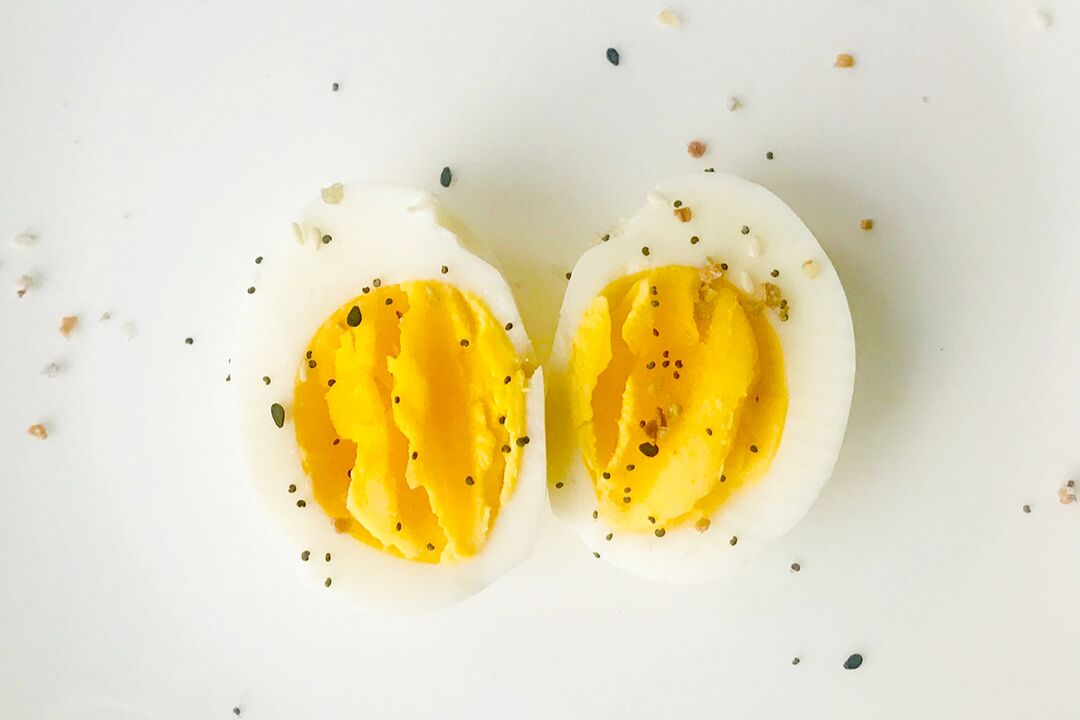 μισό αυγό για τη δίαιτα Ducan